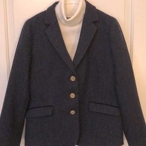 Classic navy wool jacket